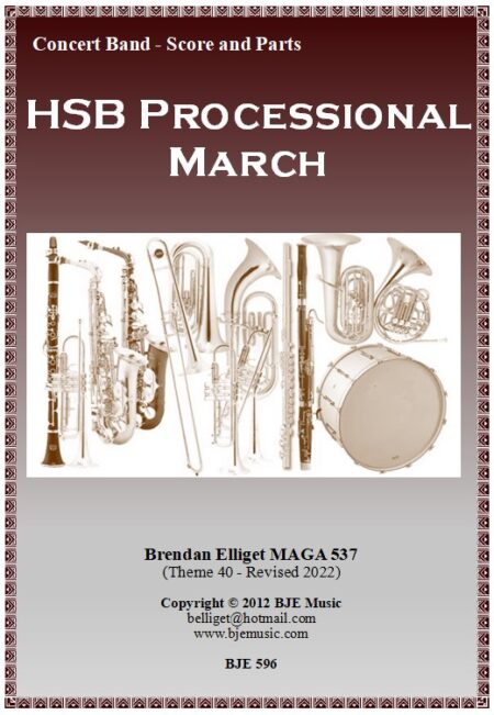 596 FC HSB Processional March Concert Band updated 2022