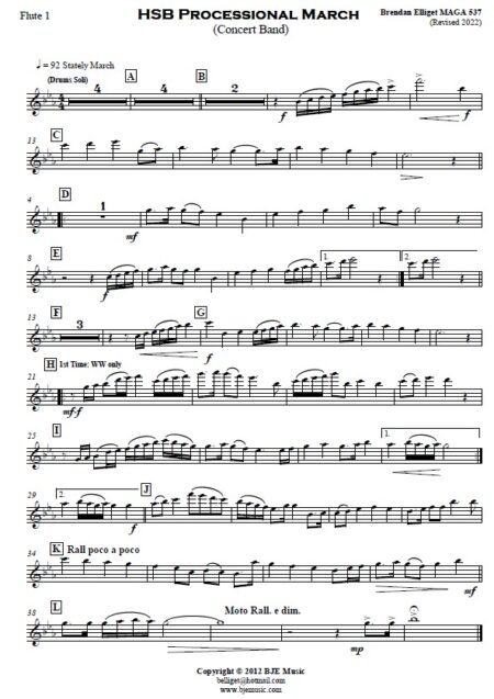 596 HSB Processional March Concert Band Sample page 005