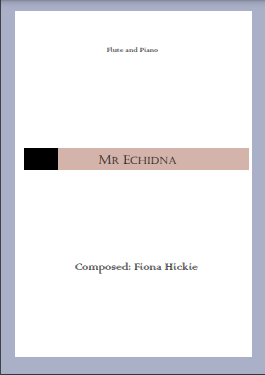 Mr Echidna – Flute and Piano