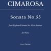 CAPA CIMAROSA Sonata No. 55 in A minor