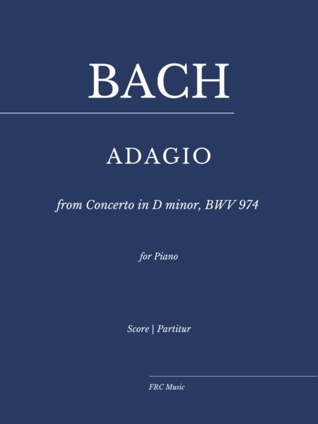 CAPA BACH Concerto dapre%CC%80s Marcello in D Minor