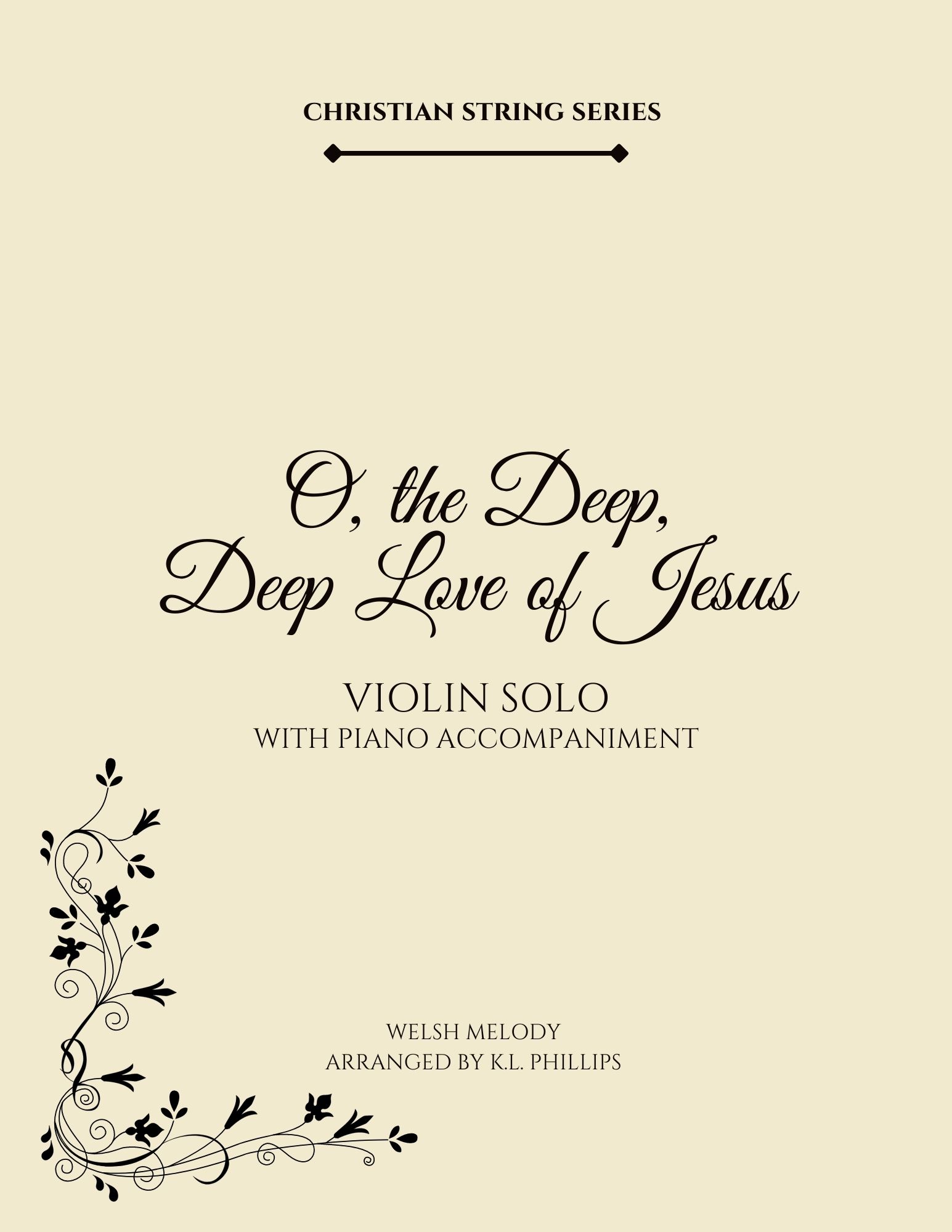 Jesus, Oh I Love You (LS) Sheet music for Flute (Solo)