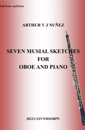 Seven Musical Sketches for Oboe and Piano