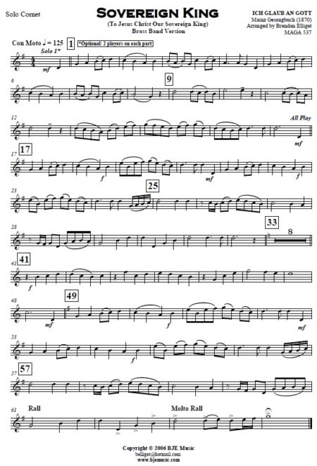 086 Sovereign King Brass Band Sample Page 005