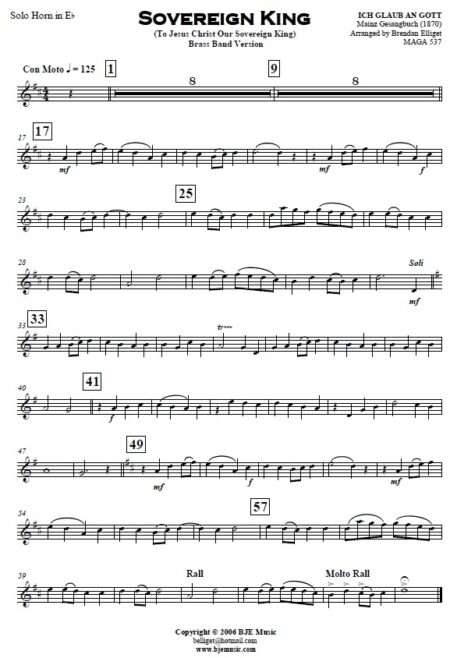 086 Sovereign King Brass Band Sample Page 006