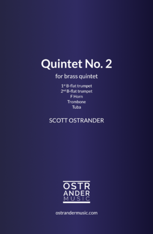 Quintet No. 2 for brass quintet