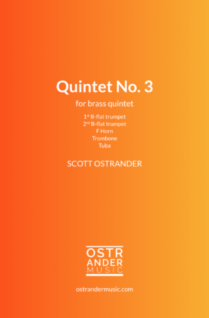 Quintet No. 3 for brass quintet