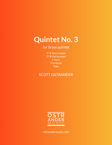 Quintet No 3 cover