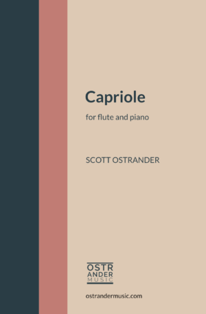 Capriole for flute and piano