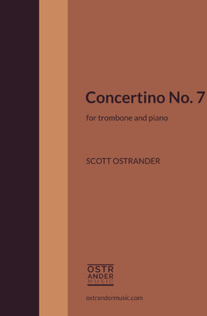 Concertino No. 7 for trombone and piano