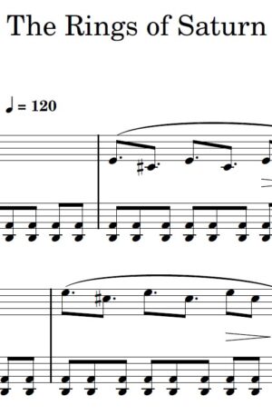 The Rings of Saturn – Piano Solo