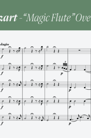 Overture to “The Magic Flute” (arr. for wind quintet)
