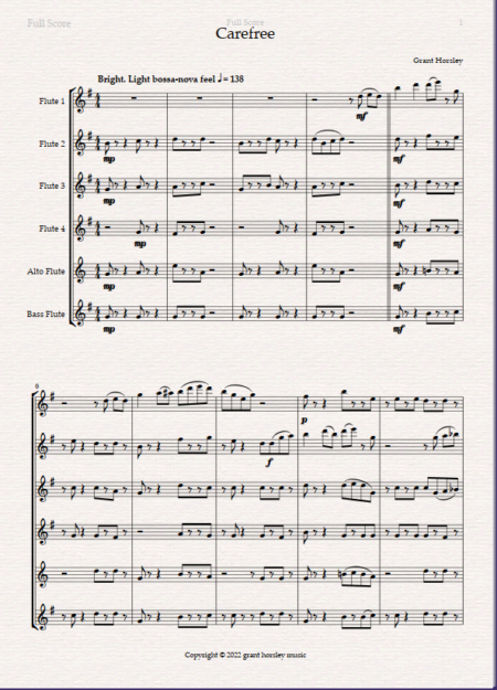 carefree flute choir 1 1