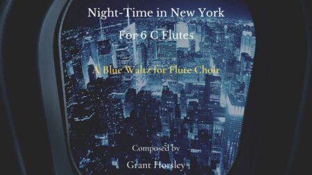 NIGHT Time in New York flute