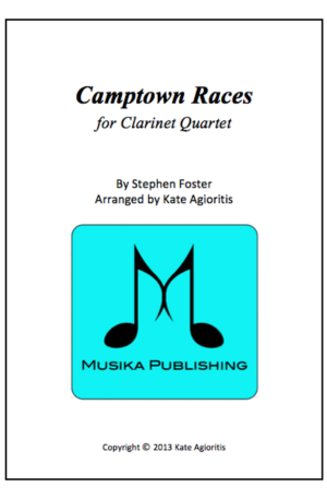 Camptown Races – for Clarinet Quartet