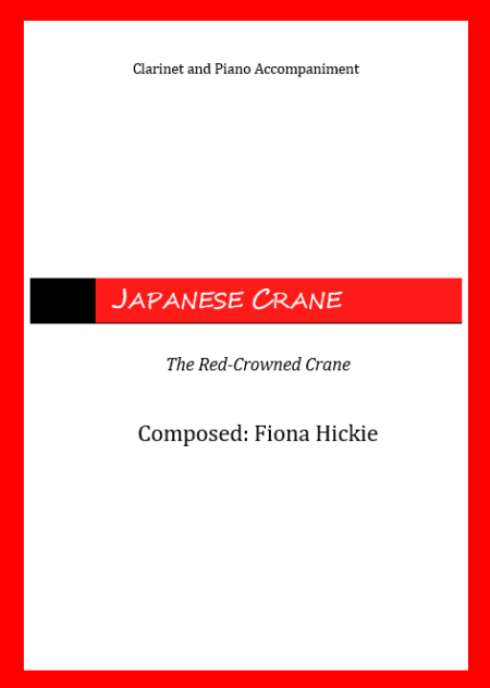 Japanese crane cover CP pic