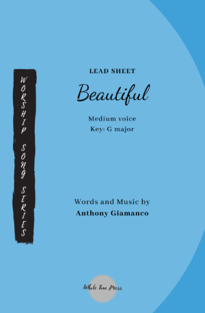 BEAUTIFUL (medium voice lead sheet)