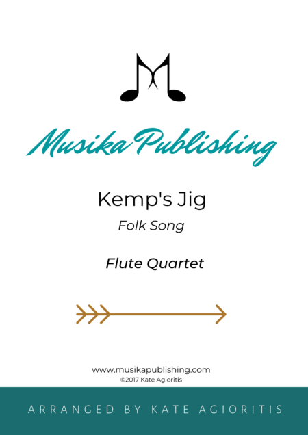 Kemp's Jig - Flute Quartet