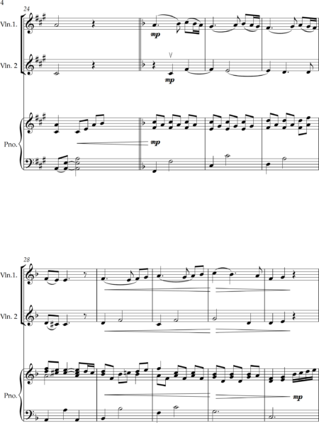 Benedictus 2 violins and piano 0004