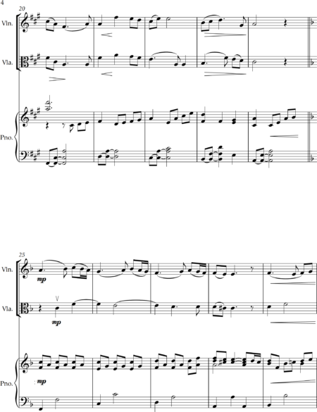 Benedictus violin viola piano 0004