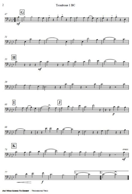 538 As I Was Going to Derby Trombone Trio SAMPLE page 005