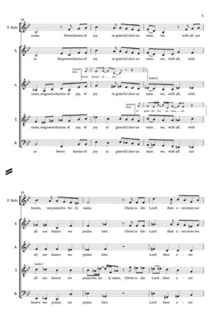 O Holy Night (Londonderry Air) – SATB + soloists (advanced)