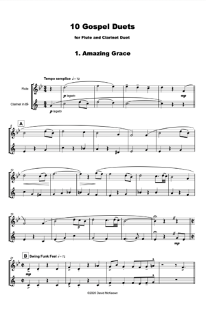 goofy ahh beat Sheet music for Flute piccolo, Clarinet in b-flat (Woodwind  Duet)