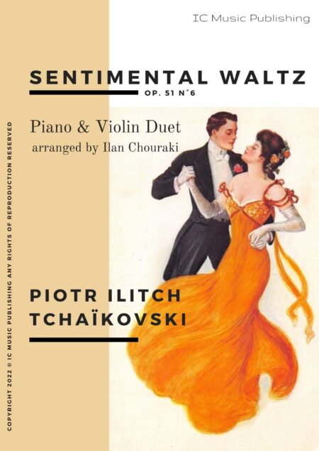 Sentimental waltz violin