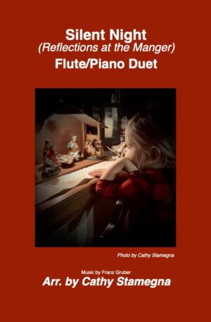 Silent Night (Contemporary) Flute/Piano Duet; Piano Solo