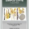 643 FC Simple Gifts Eb to F Concert Band 2022