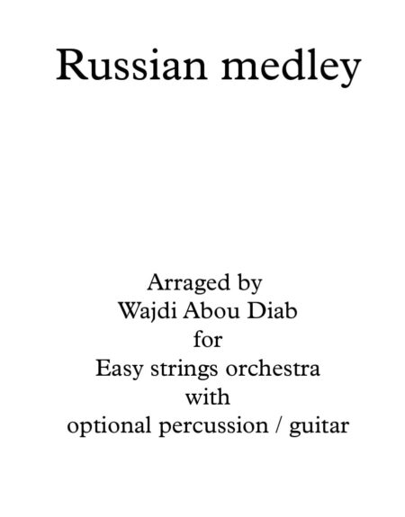Russian Medey Score and parts 01