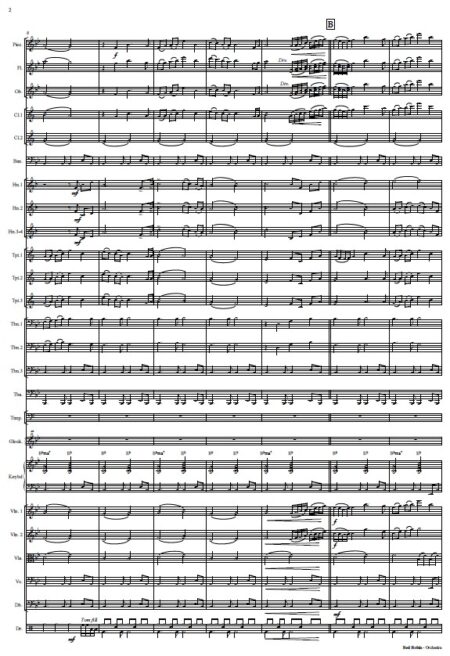 645 Red Robin Concert Band Theme 118 Revised 2022 BJE Music SAMPLE page 002
