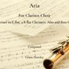 Aria for clarinet choir