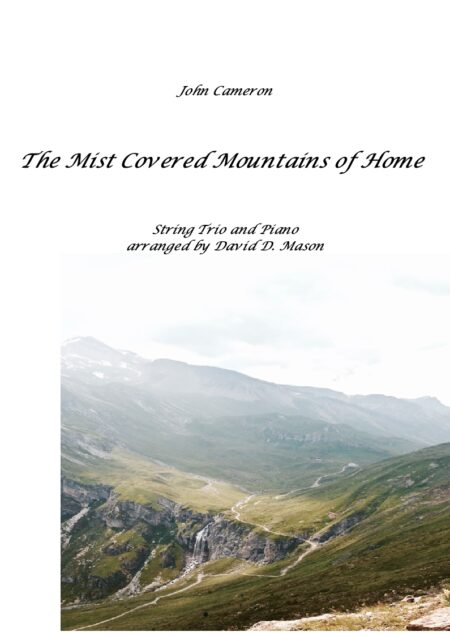 The Mist Covered Mountains of Home Two Violins Cello Score and parts 1