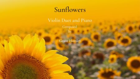 Sunflowers violin duet new