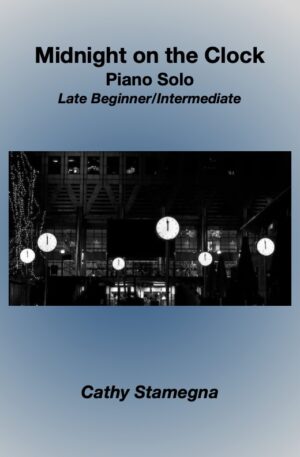 Midnight on the Clock (Late Beginner/Intermediate Piano Solo)