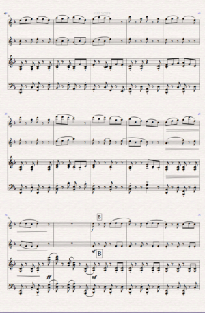 “Helen’s Meadow” A Modern Jig for Flute Duet and Piano