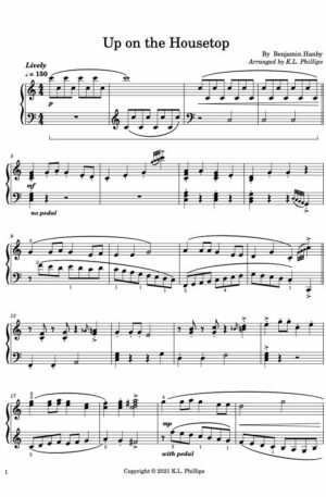 Holiday Gems – Five Late Intermediate Piano Solos for the Holiday Season