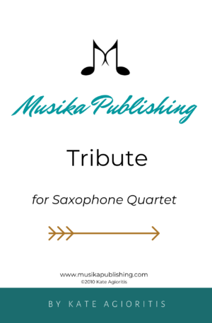 Tribute – Saxophone Quartet