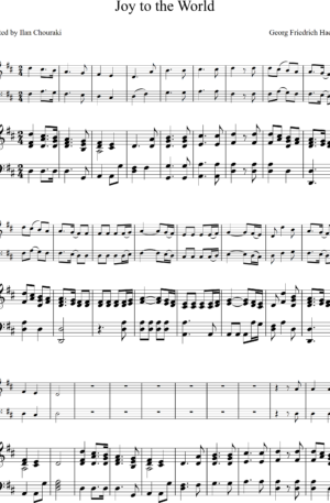 Haendel – Joy to the World – Piano Trio
