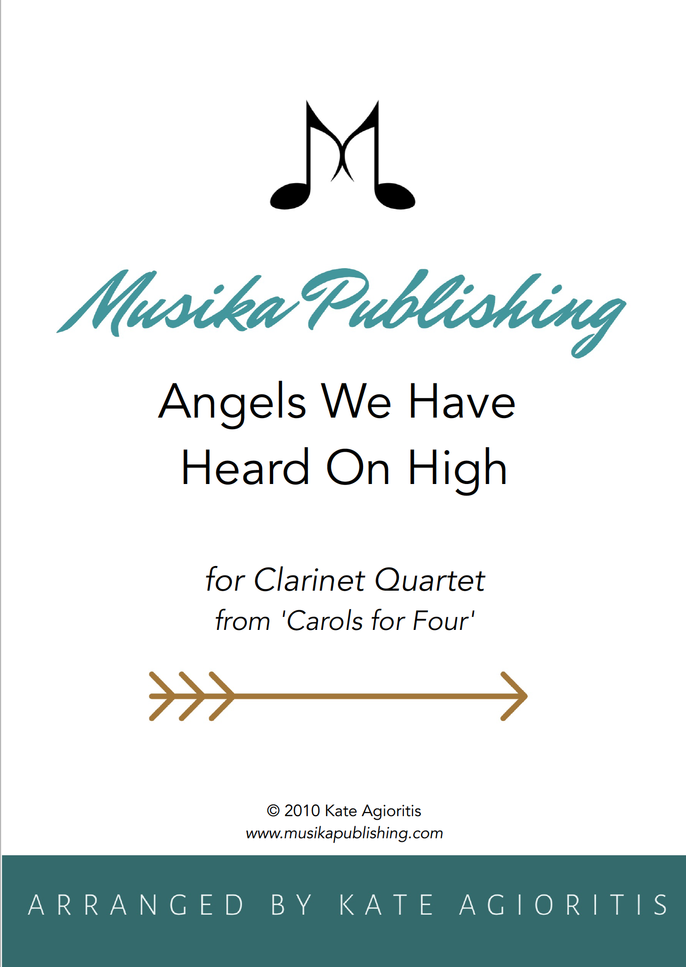 Angels We Have Heard On High - Clarinet Quartet