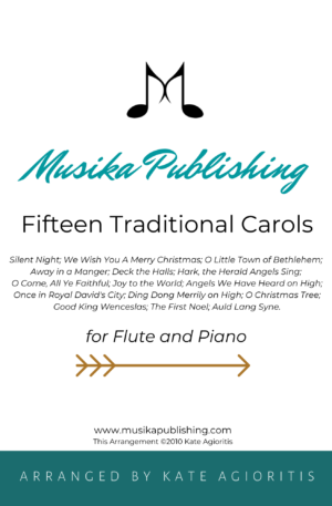 Fifteen Traditional Carols – for Flute and Piano