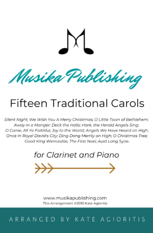 Fifteen Traditional Carols – for Clarinet and Piano