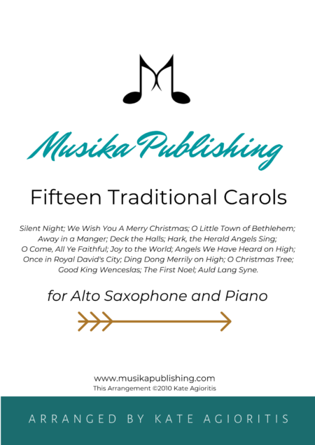 Fifteen Traditional Carols - for Alto Saxophone and Piano