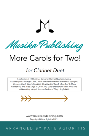 More Carols for Two – Clarinet Duet
