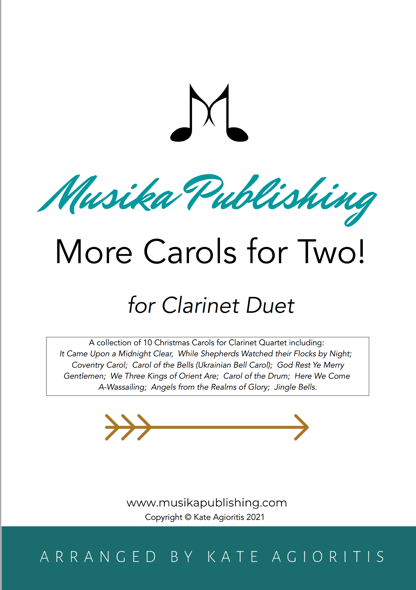 More Carols for Two - Clarinet Duet
