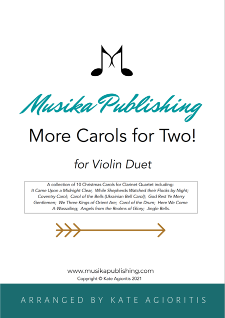 More Carols for Two Violin Duet