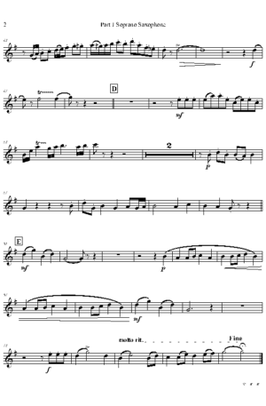 Still Still Still – Christmas song – Saxophone Ensemble