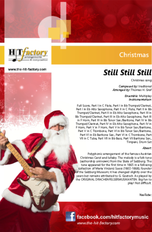Still Still Still – Christmas song – Flexible Instrumentation
