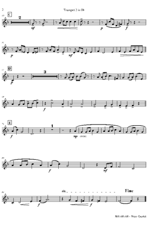 Still Still Still – Christmas song – Brass Quartet
